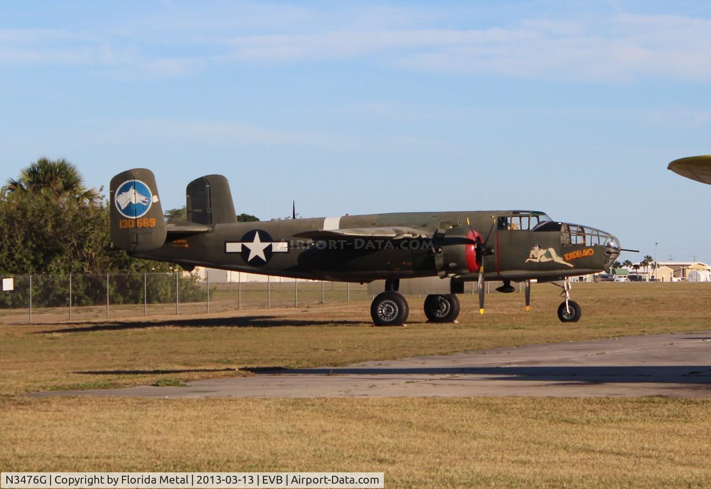 N3476G, 1944 North American B-25J Mitchell C/N 108-33257, B-25N Tondelayo