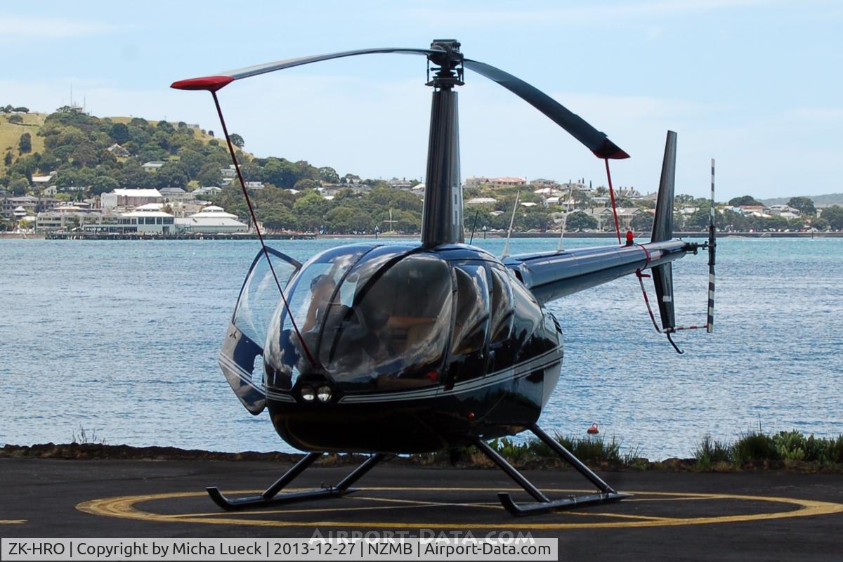 ZK-HRO, 2006 Robinson R44 II C/N 10986, At Mechanics Bay Heliport