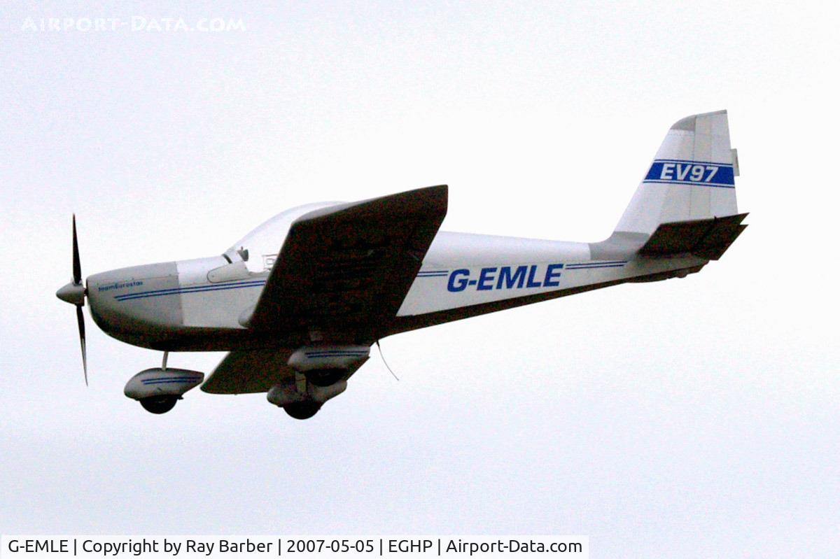 G-EMLE, 2004 Aerotechnik EV-97 Eurostar C/N PFA 315-14251, Evektor EV-97 Team Eurostar [PFA 315-14251] Popham~G 05/05/2007