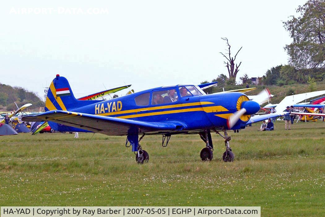 HA-YAD, 1983 Yakovlev Yak-18T C/N 22202054812, Yakovlev Yak-18T [22202054812] Popham~G 05/05/2007