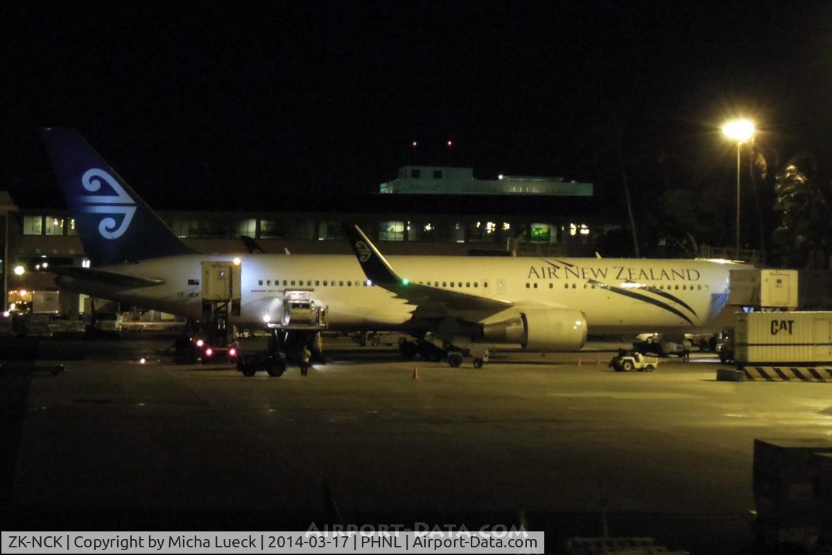 ZK-NCK, 1997 Boeing 767-319/ER C/N 26971, At Honolulu