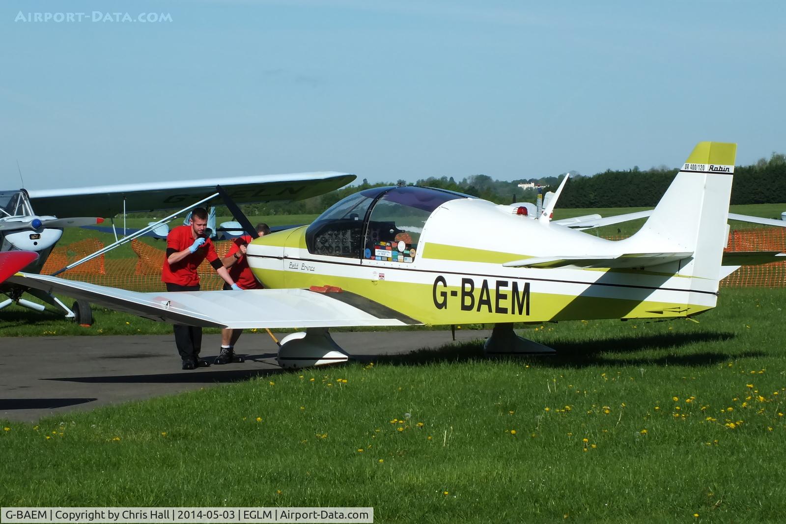 G-BAEM, 1972 Robin DR-400-120 Petit Prince C/N 728, White Waltham resident