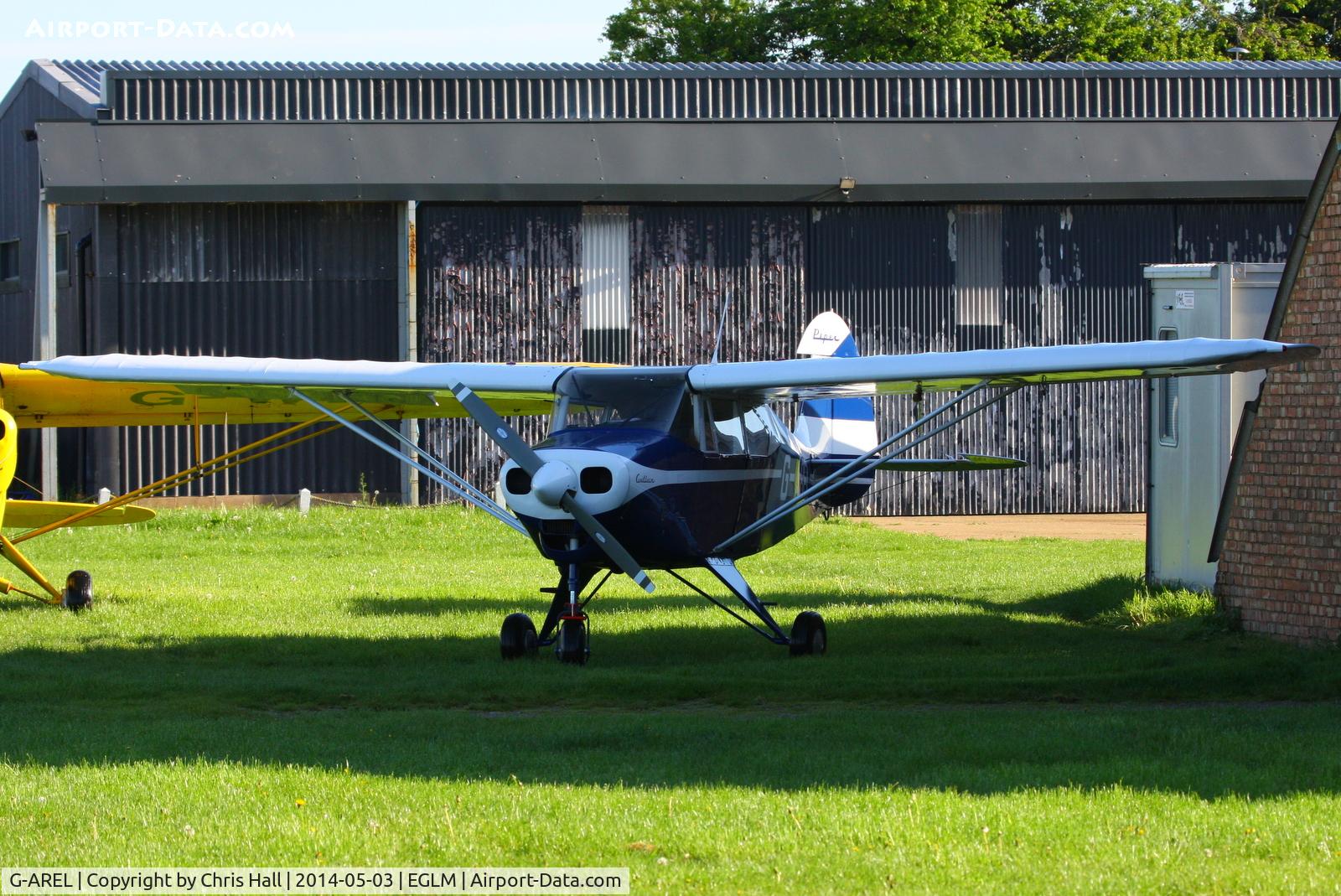G-AREL, 1960 Piper PA-22-150 Caribbean C/N 22-7284, White Waltham resident