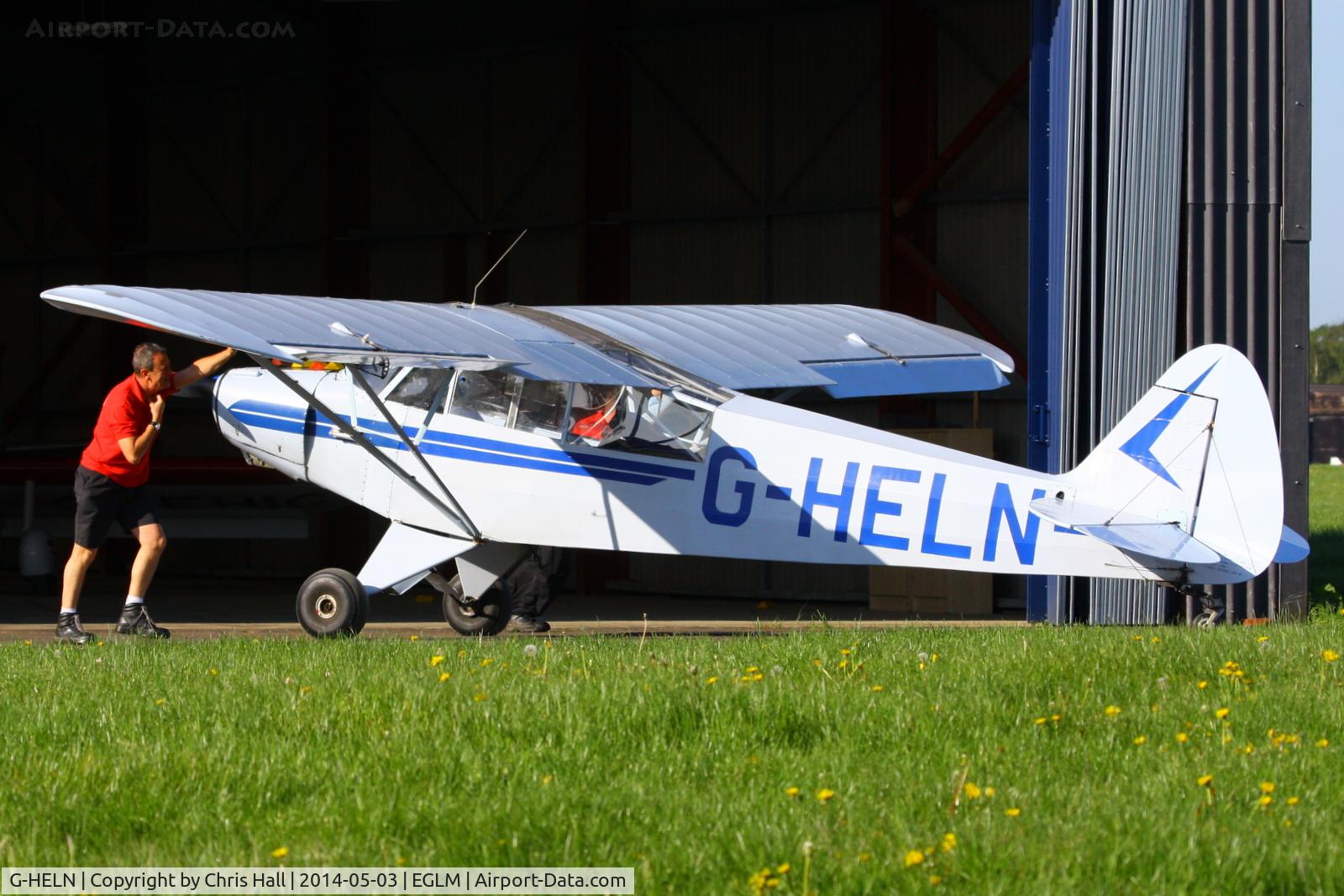 G-HELN, 1958 Piper L-21B Super Cub (PA-18-135) C/N 18-3400, White Waltham resident
