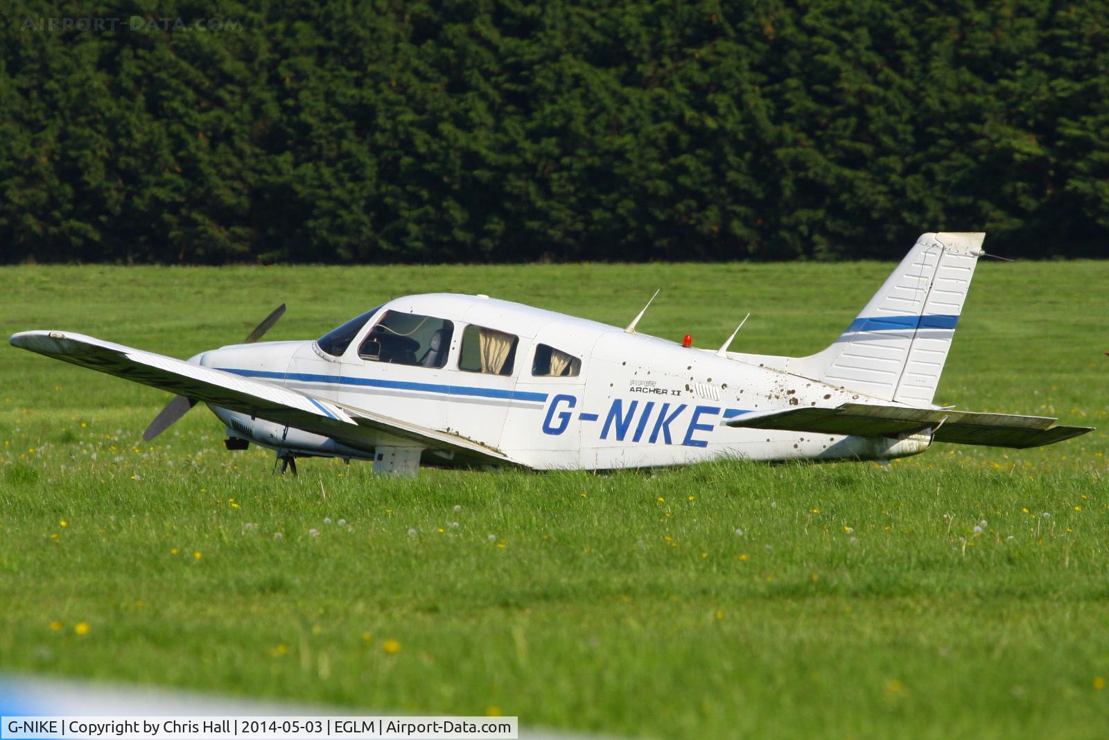 G-NIKE, 1983 Piper PA-28-181 Cherokee Archer II C/N 28-8390086, White Waltham resident
