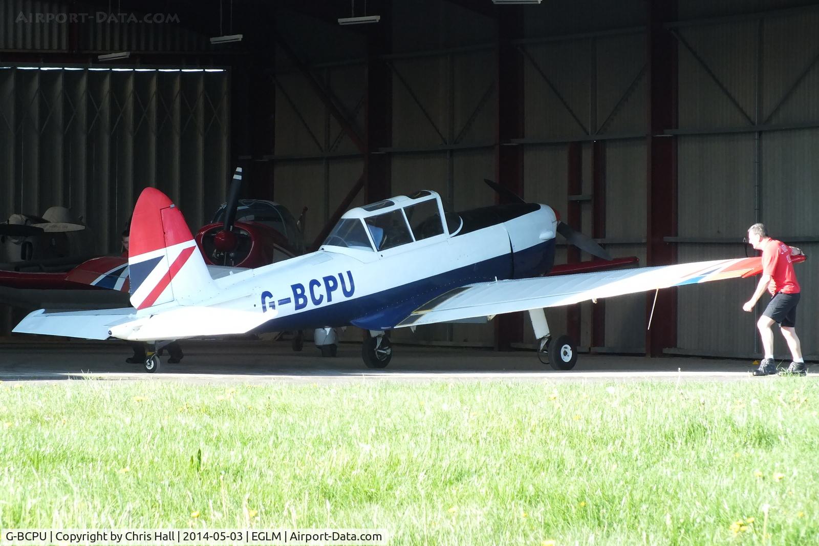 G-BCPU, 1953 De Havilland DHC-1 Chipmunk T.10 C/N C1/0839, now based at White Waltham