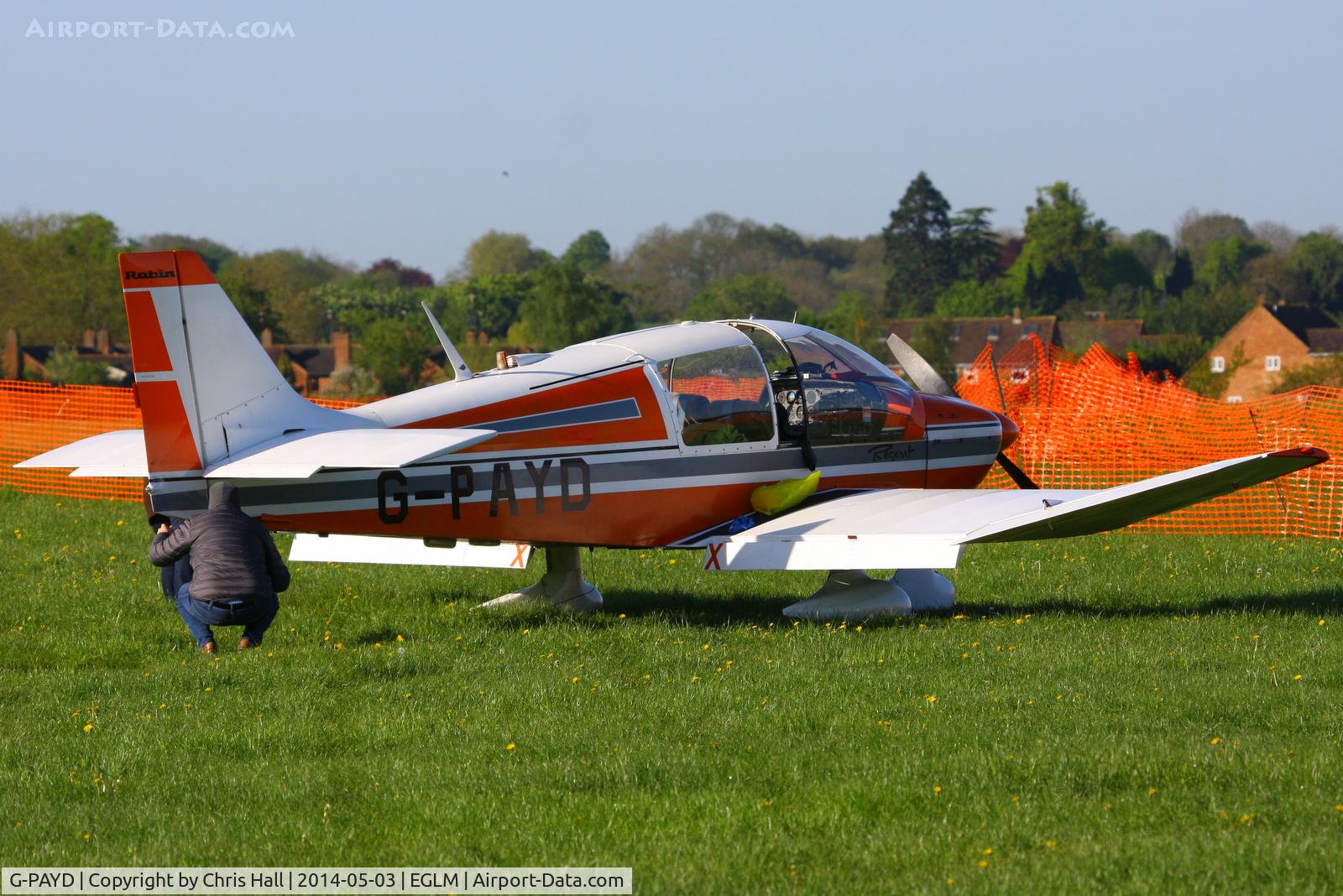 G-PAYD, 1973 Robin DR-400-180 Regent Regent C/N 847, White Waltham resident