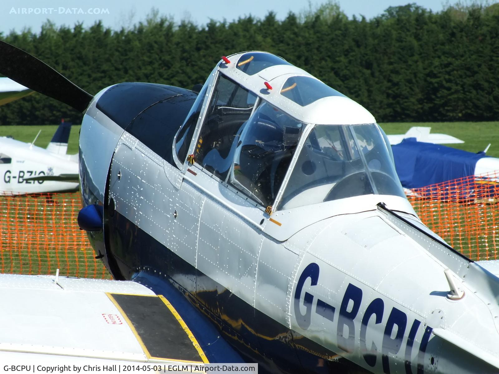 G-BCPU, 1953 De Havilland DHC-1 Chipmunk T.10 C/N C1/0839, White Waltham resident