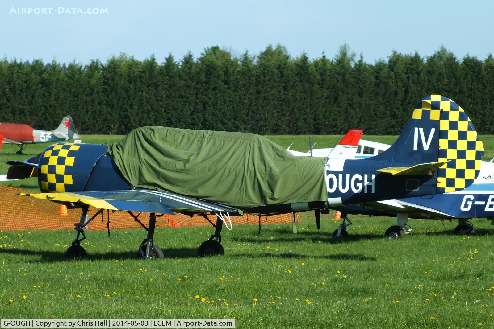 G-OUGH, 1987 Bacau Yak-52 C/N 877404, White Waltham resident