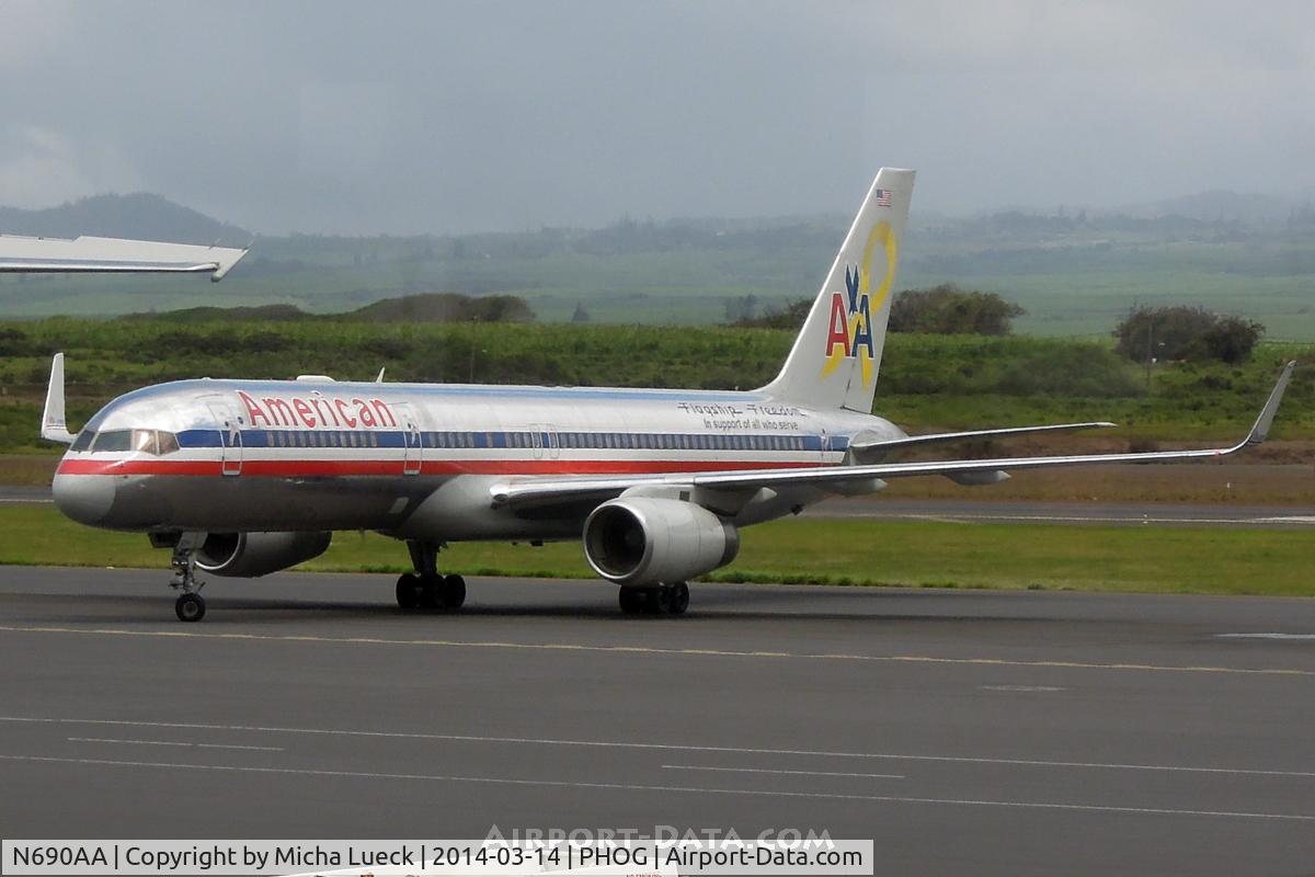 N690AA, 1993 Boeing 757-223 C/N 25696, Flagship Freedom