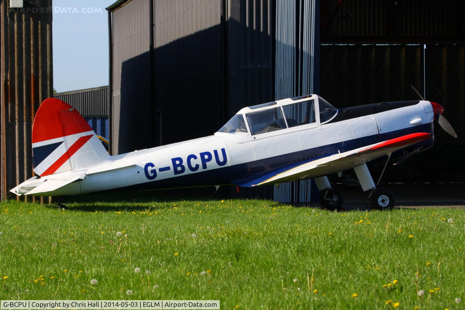 G-BCPU, 1953 De Havilland DHC-1 Chipmunk T.10 C/N C1/0839, White Waltham resident