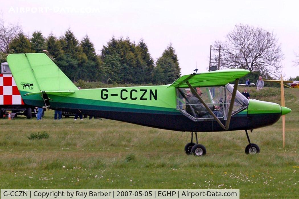G-CCZN, 2005 Rans S-6ES Coyote II C/N PFA 204-14275, Rans S.6ES Coyote II [PFA 204-14275] Popham~G 05/05/2007