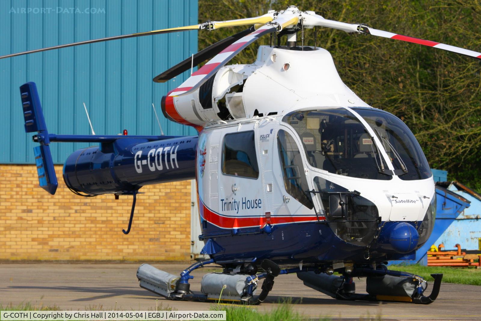 G-COTH, 2001 MD Helicopters MD-900 Explorer C/N 900-00085, at Staverton