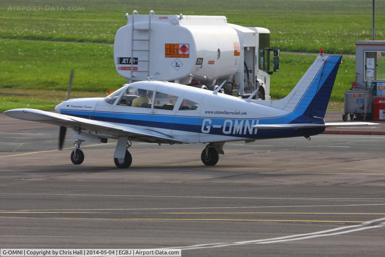 G-OMNI, 1973 Piper PA-28R-200-2 Cherokee Arrow II C/N 28R-7335130, Cotswold Aviation Services