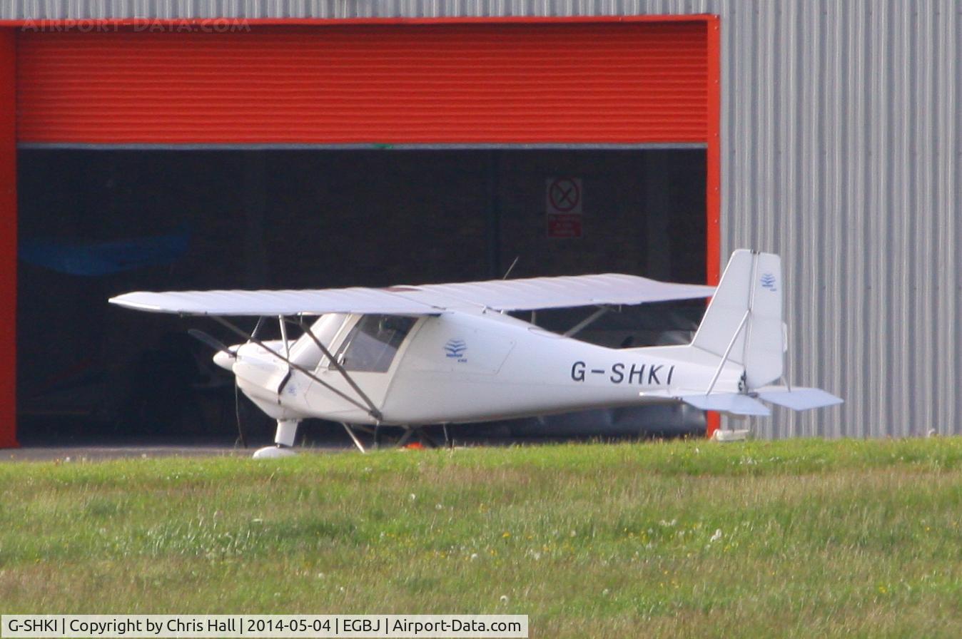 G-SHKI, 2013 Comco Ikarus C42 FB80 C/N 1311-7292, at Staverton