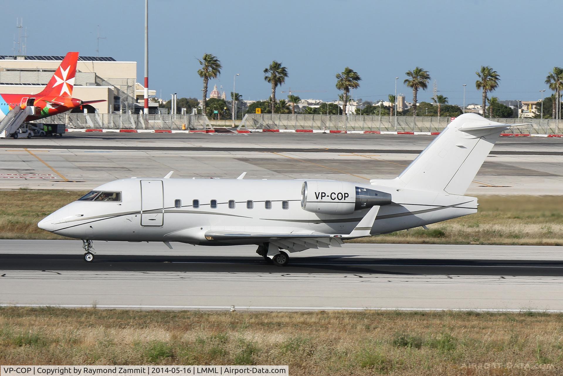 VP-COP, 2002 Bombardier Challenger 604 (CL-600-2B16) C/N 5552, Bombardier CL600 VP-COP of Close Air.