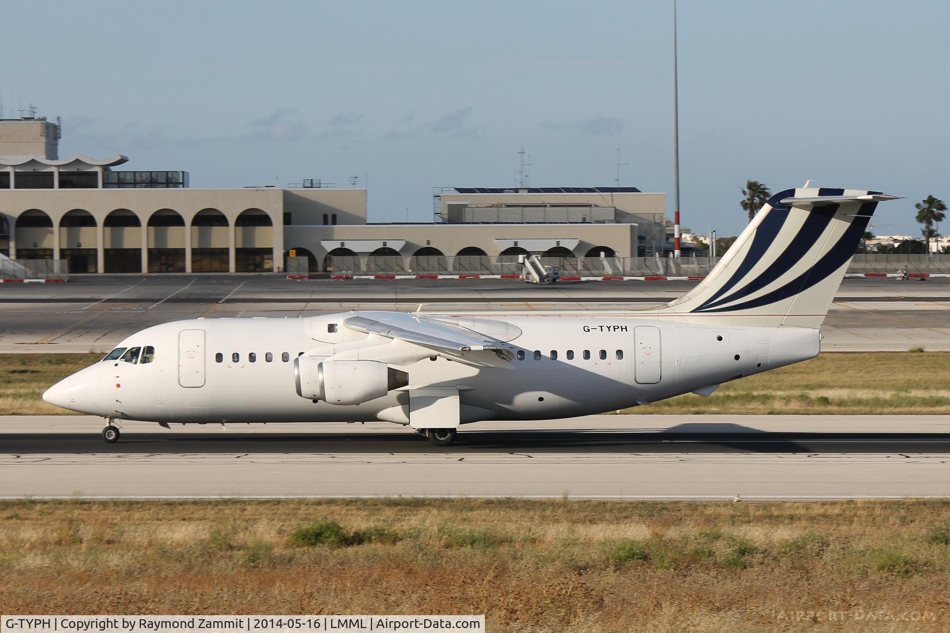 G-TYPH, 1991 British Aerospace BAe.146-200 C/N E2200, Bae146 G-TYPH of British Aerospace.