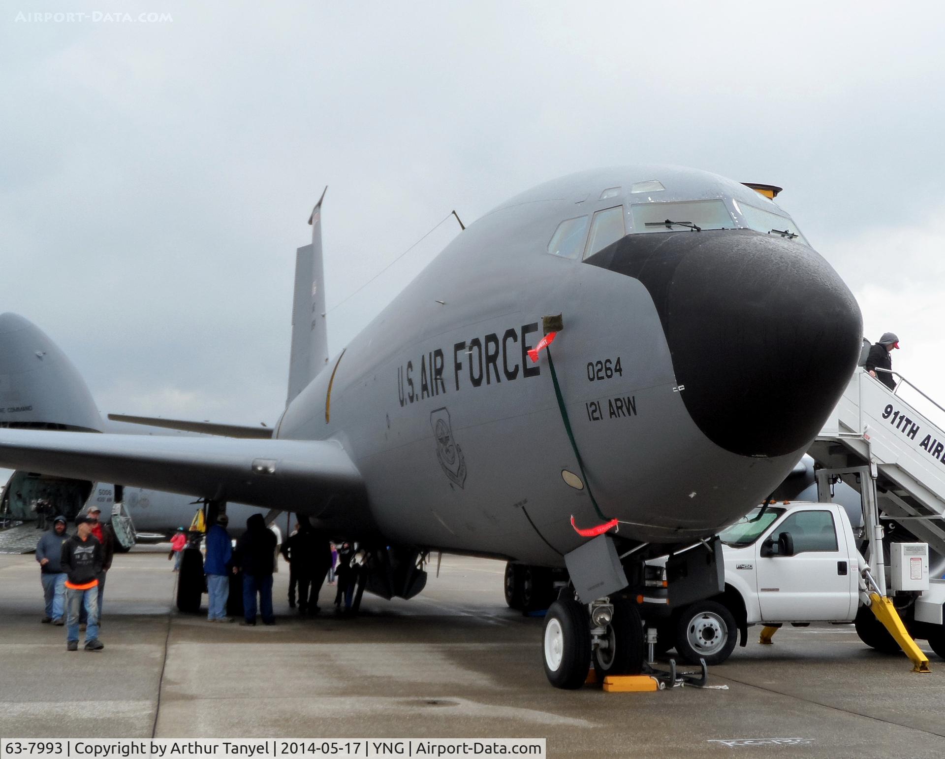 63-7993, 1963 Boeing KC-135R Stratotanker C/N 18610, On display @ Youngstown Airshow