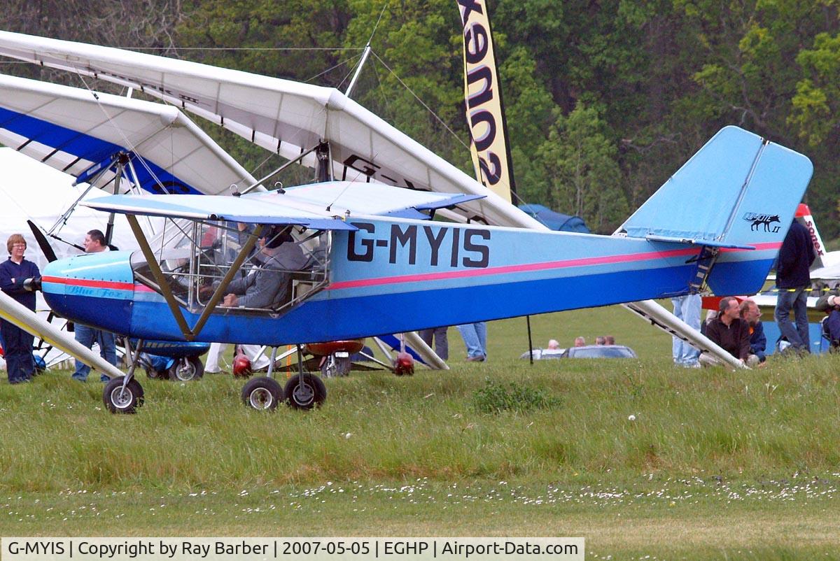 G-MYIS, 1993 Rans S-6ESD Coyote II C/N PFA 204-12382, Rans S-6ESD XL Coyote II [PFA 204-12382] Popham~G 05/05/2007