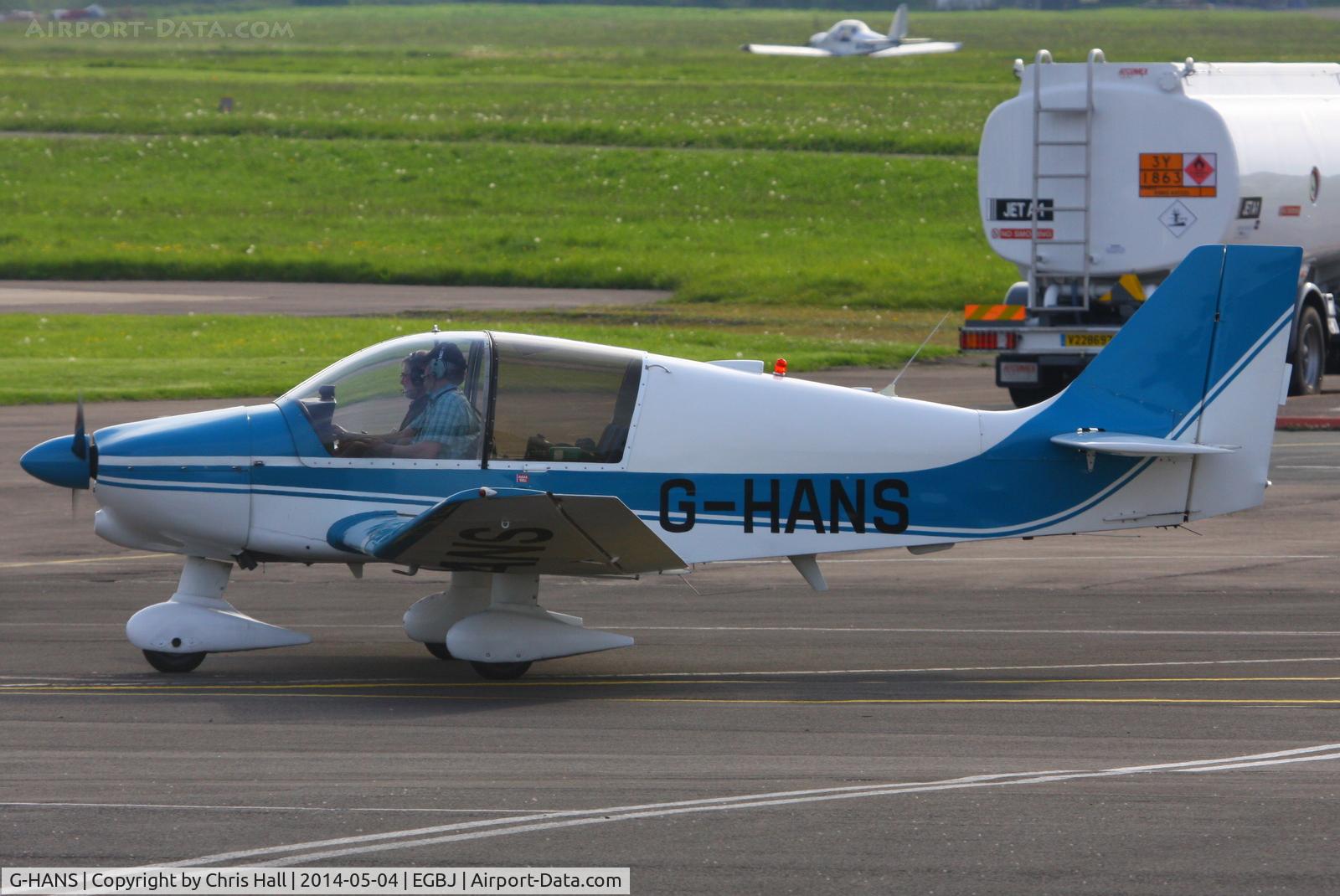 G-HANS, 1979 Robin DR-400-108  Dauphin 2+2 C/N 1384, at Staverton
