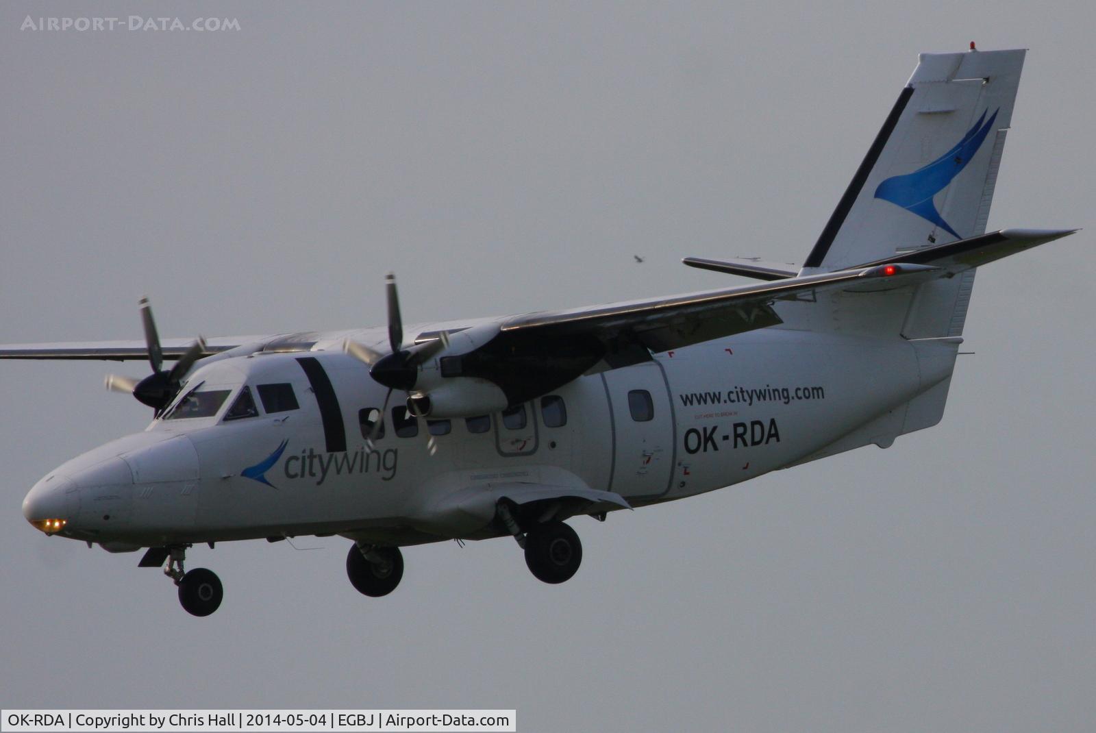 OK-RDA, 1986 Let L-410UVP-E5 Turbolet C/N 861813, citywing