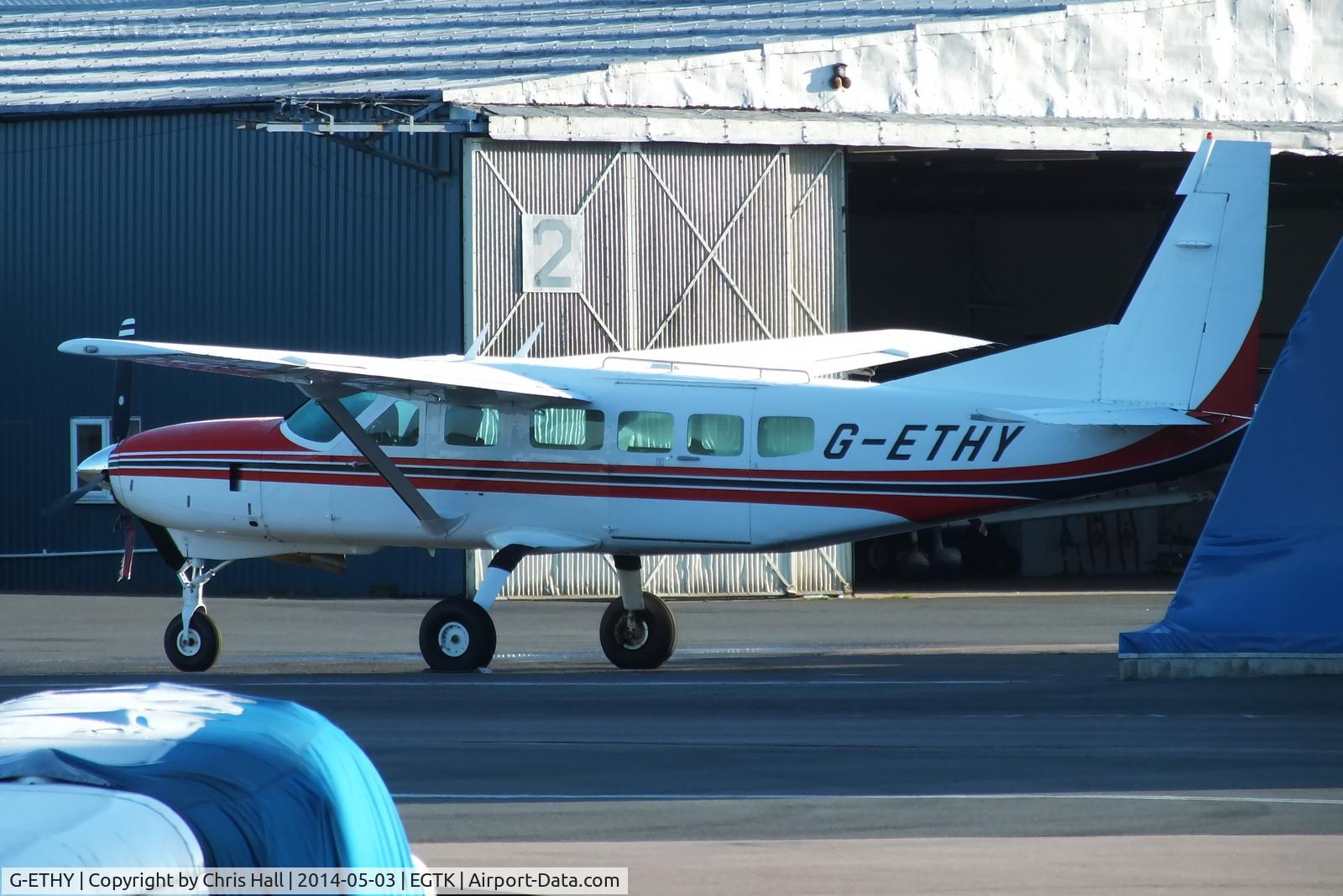 G-ETHY, 1998 Cessna 208 Caravan I C/N 20800293, at Oxford Airport