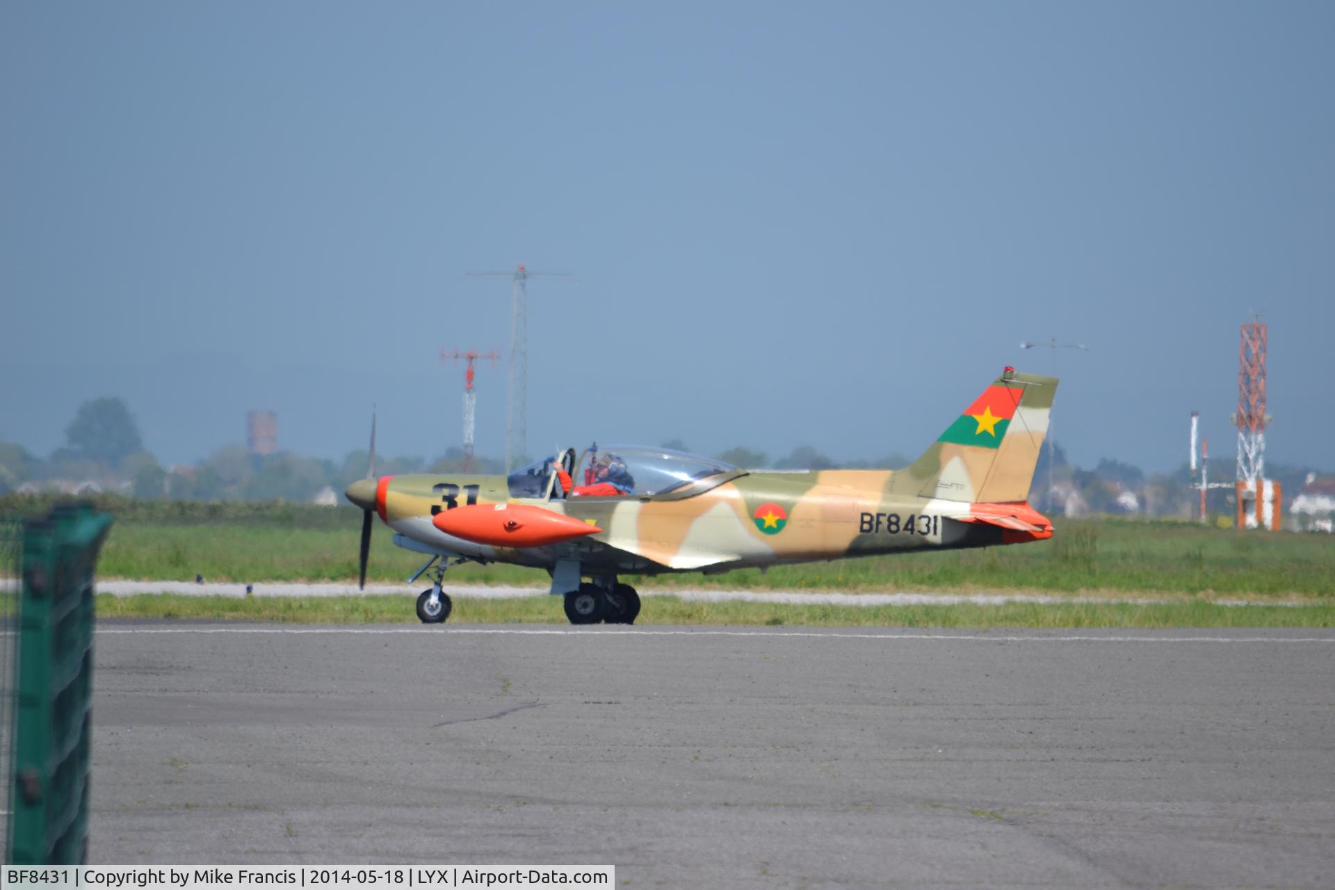 BF8431, 1968 SIAI-Marchetti SF-260W Warrior C/N 116, Seen at Lydd Airport on 18th May 2014