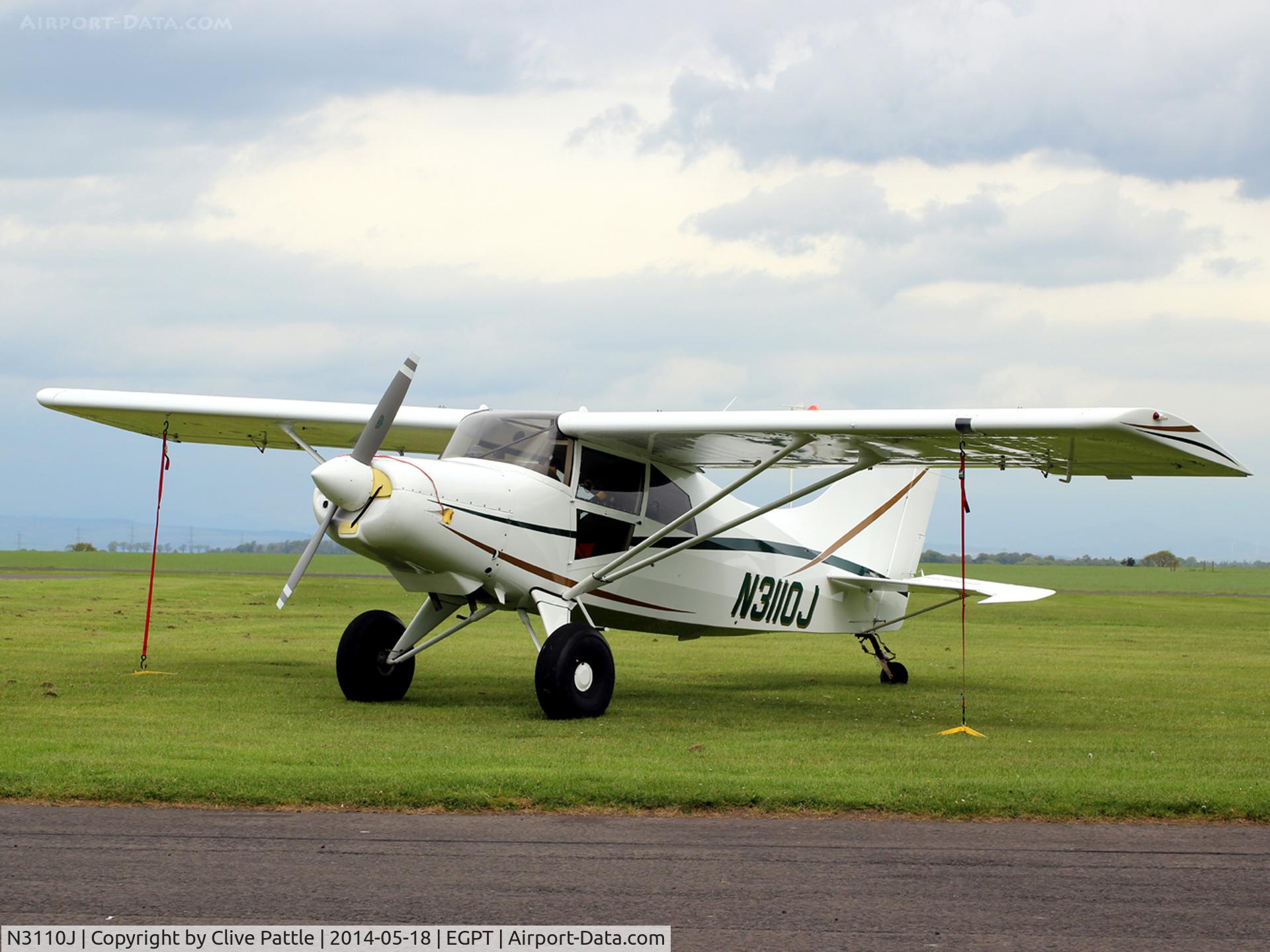 N3110J, 1994 Maule MX-7-160 Sportplane C/N 19031C, Parked up at Perth (Scone) airfield EGPT