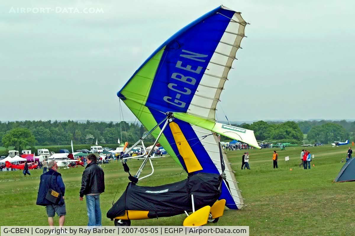 G-CBEN, 2001 Pegasus Quantum 15-912 C/N 7855, Solar Wings Pegasus Quantum 15-912 [7855] Popham~G 05/05/2007