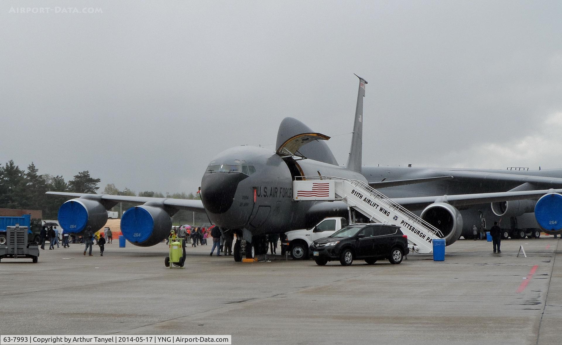 63-7993, 1963 Boeing KC-135R Stratotanker C/N 18610, On display @ Youngstown Airshow