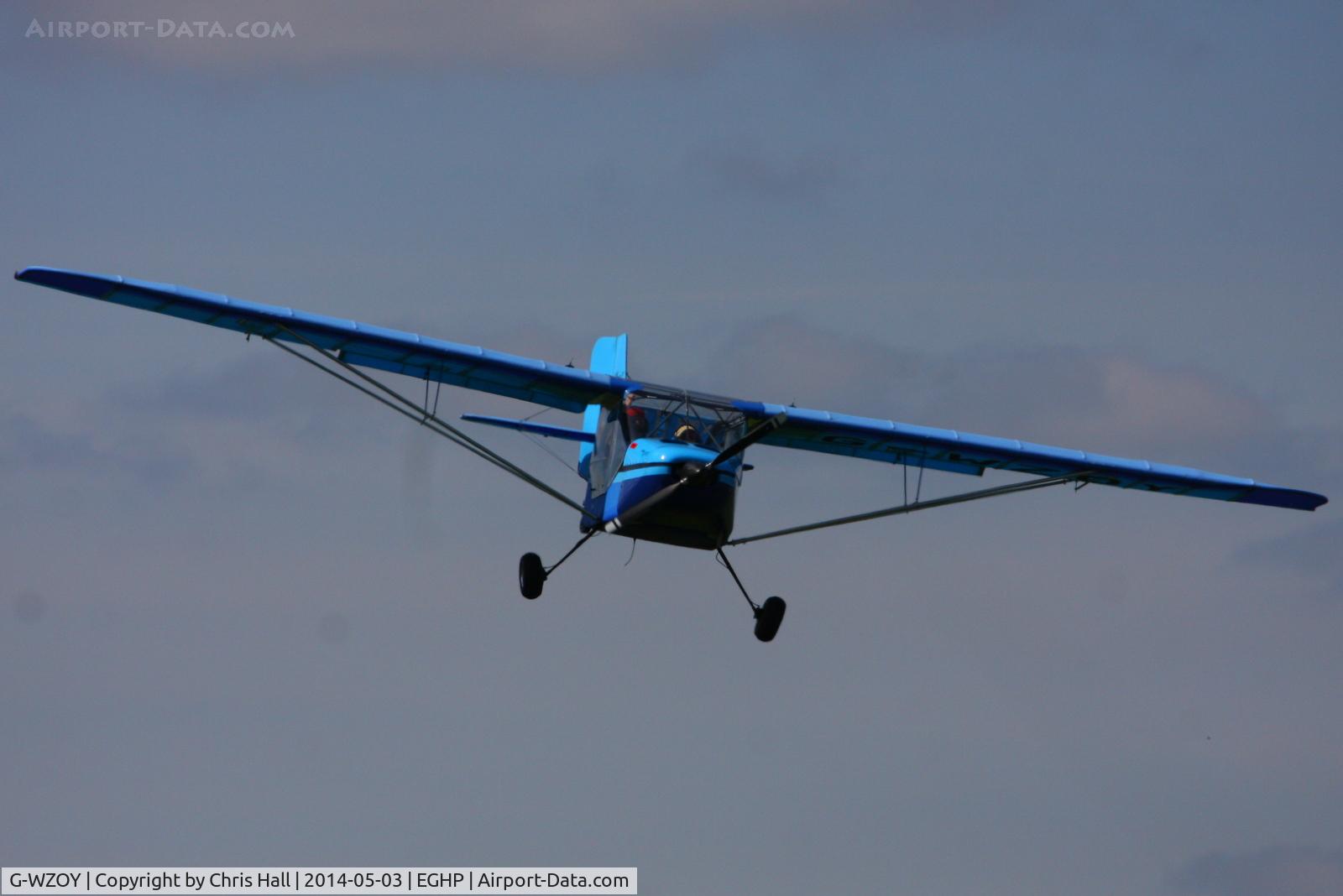 G-WZOY, 2008 Rans S-6ES Coyote II C/N PFA 204-14735, at the 2014 Microlight Trade Fair, Popham