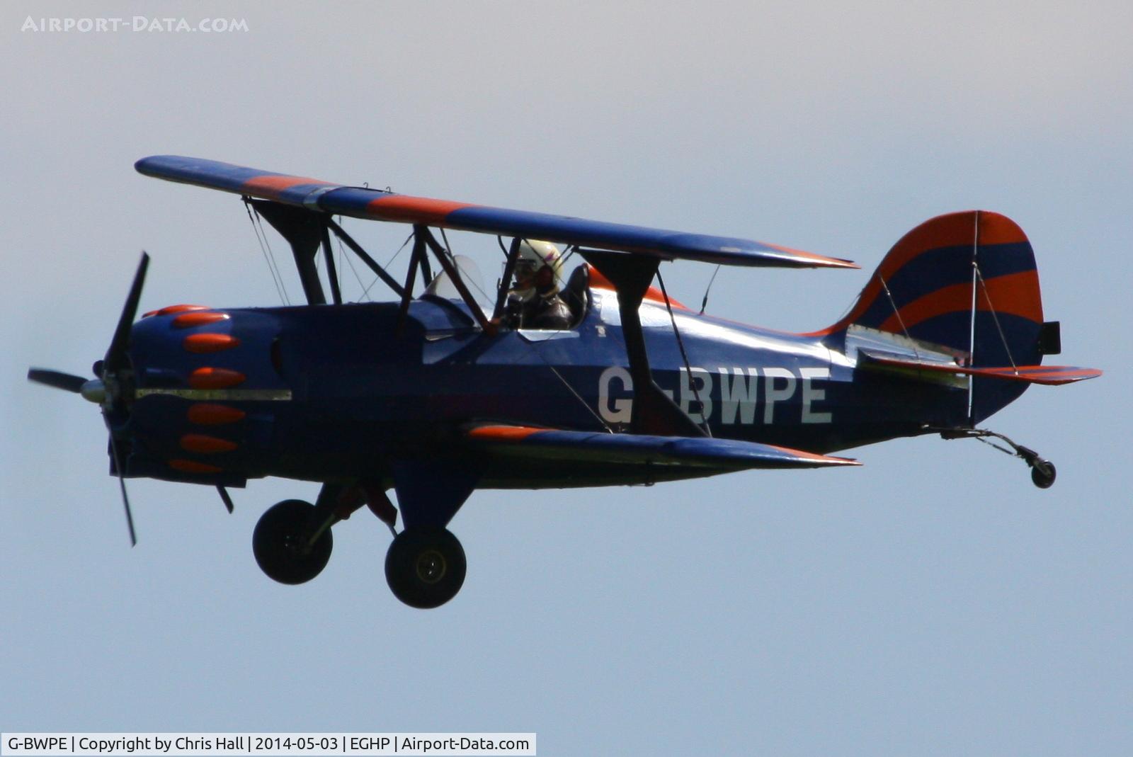 G-BWPE, 1999 Murphy Renegade Spirit 912 C/N PFA 188-12791, at the 2014 Microlight Trade Fair, Popham