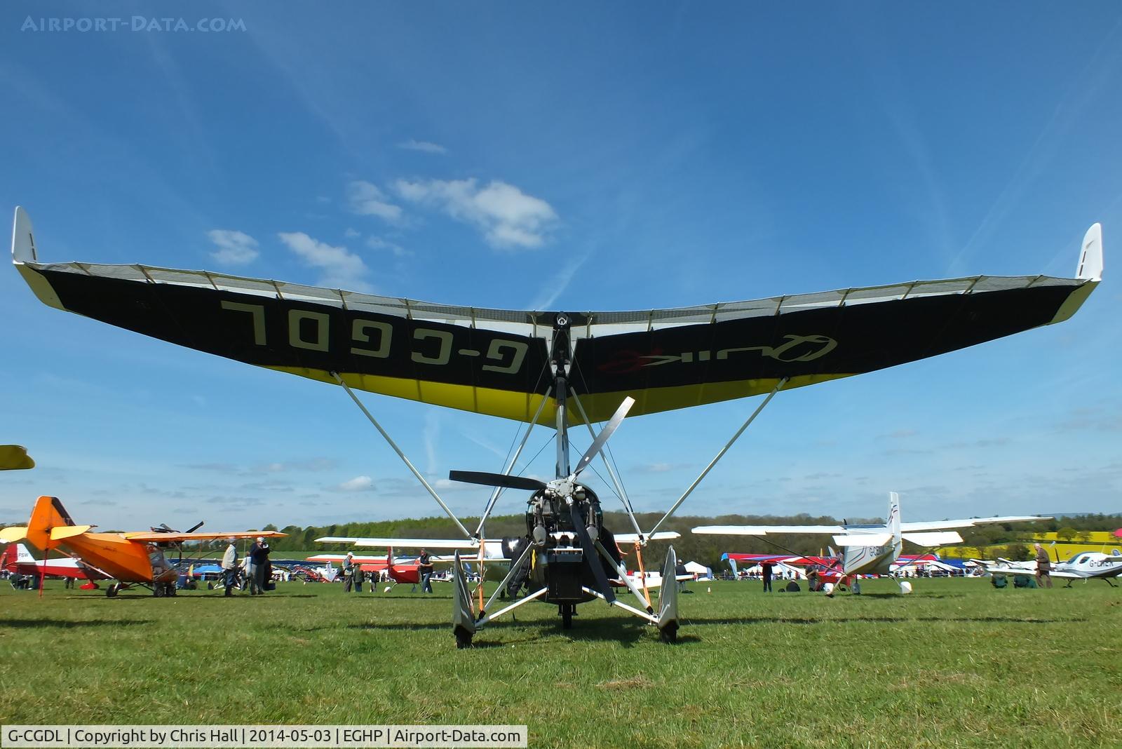G-CGDL, 2009 Pegasus Quik 912S C/N 8470, at the 2014 Microlight Trade Fair, Popham