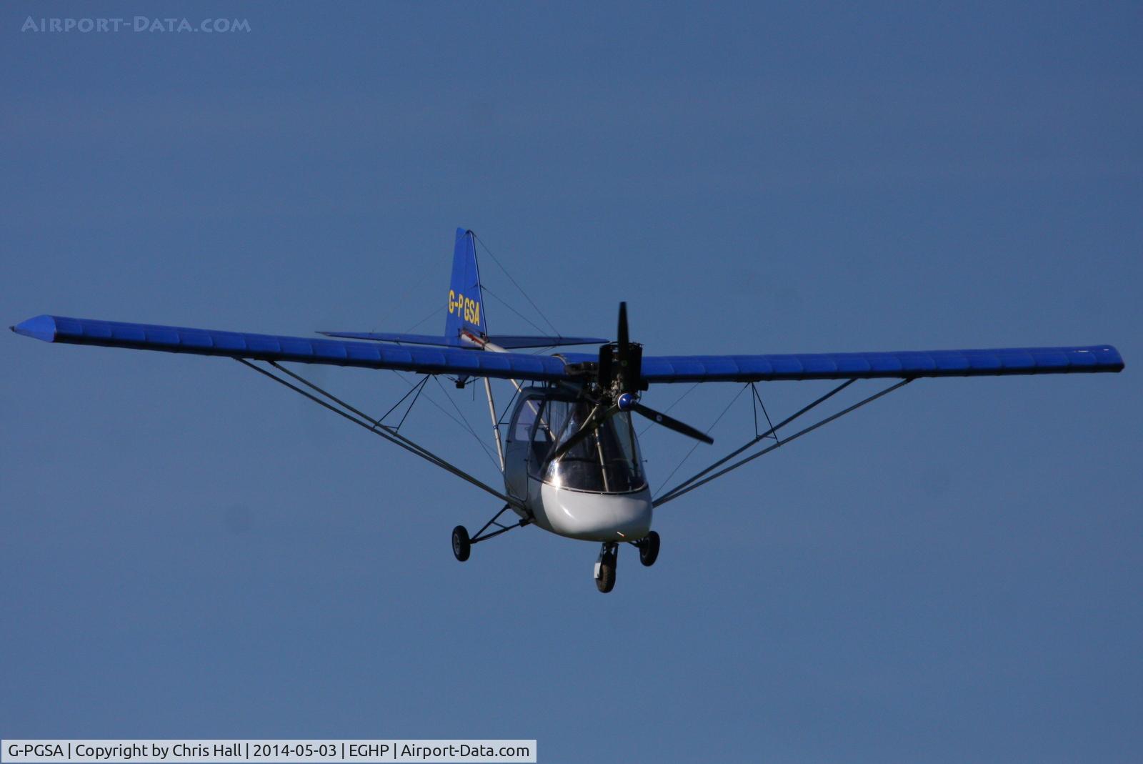 G-PGSA, 2000 Thruster T600N C/N 0080-T600N-046, at the 2014 Microlight Trade Fair, Popham