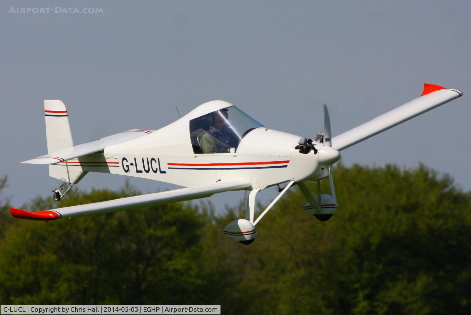 G-LUCL, 2010 Colomban MC-30 Luciole C/N LAA 371-14988, at the 2014 Microlight Trade Fair, Popham