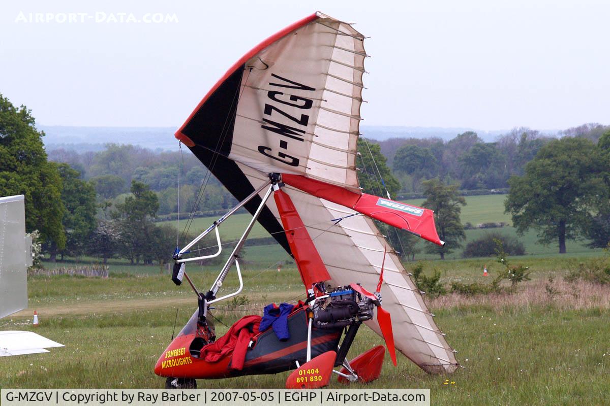 G-MZGV, 1997 Pegasus Quantum 15 C/N 7339, Solar Wings Pegasus Quantum 15 [7339] Popham~G 05/05/2007