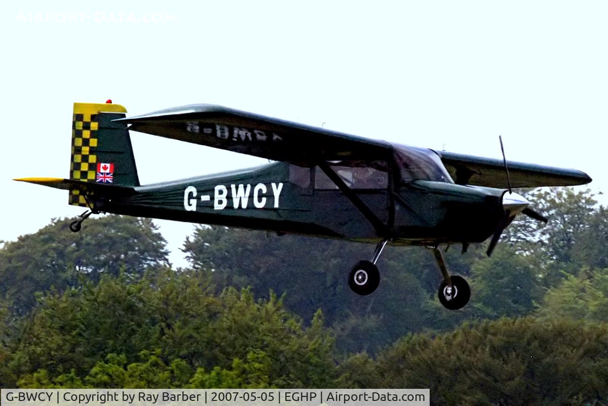 G-BWCY, 1996 Murphy Rebel C/N PFA 232-12135, Murphy Rebel [PFA 232-12135] Popham~G 05/05/2007