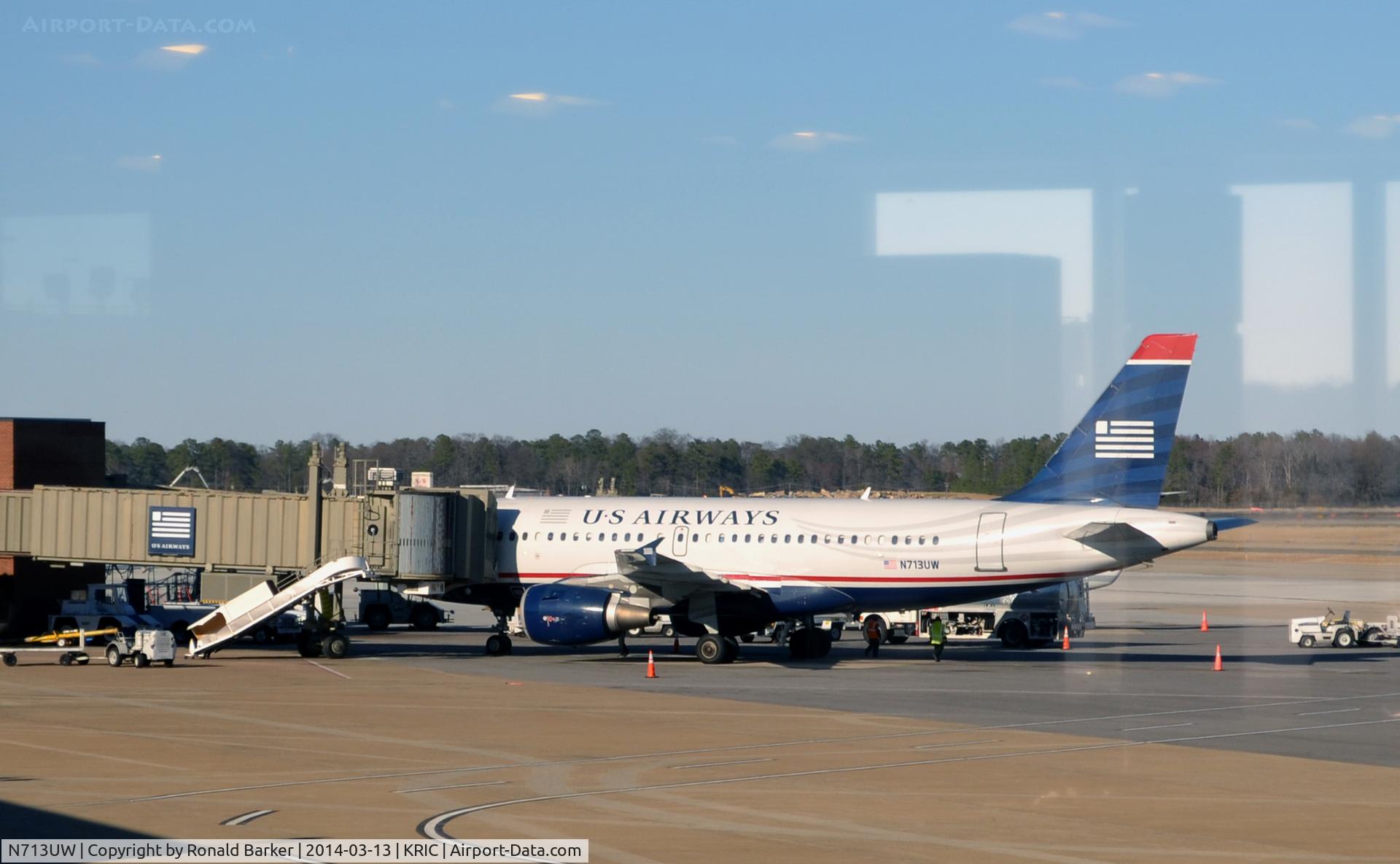N713UW, 1999 Airbus A319-112 C/N 1040, Richmond