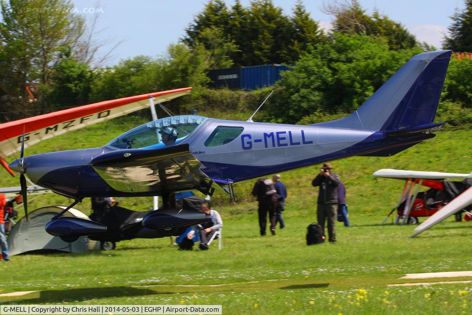 G-MELL, 2010 CZAW SportCruiser C/N LAA 338-14866, at the 2014 Microlight Trade Fair, Popham