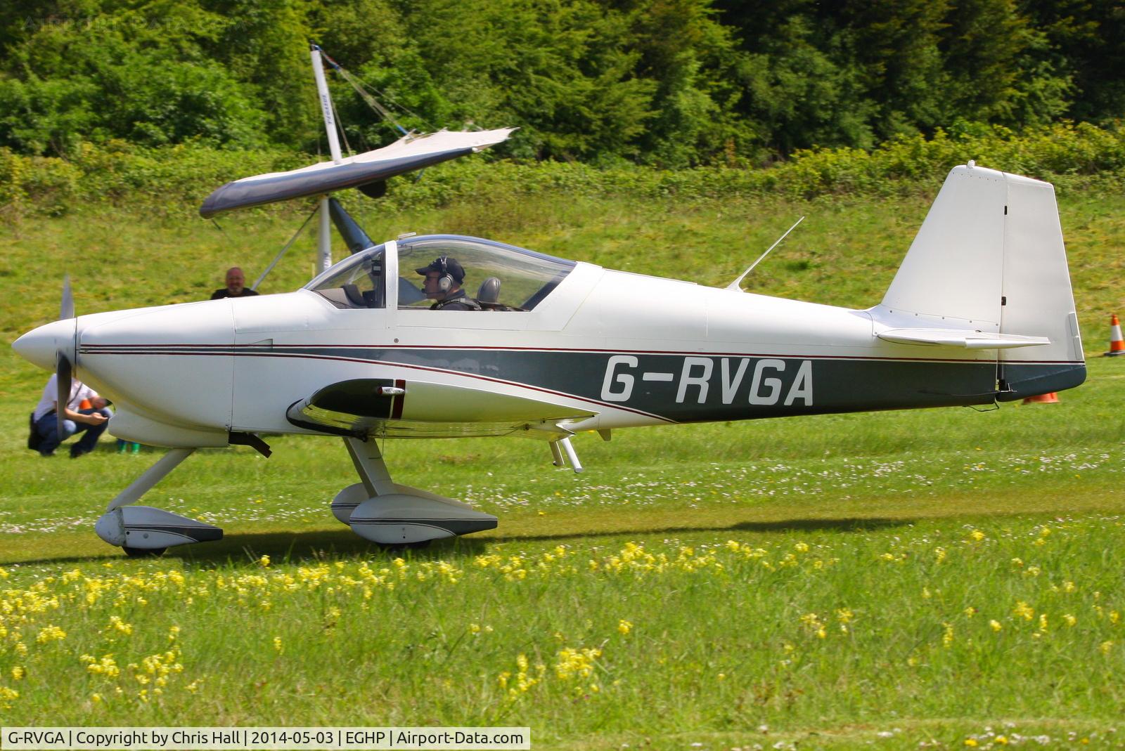 G-RVGA, 1998 Vans RV-6A C/N PFA 181-13079, at the 2014 Microlight Trade Fair, Popham