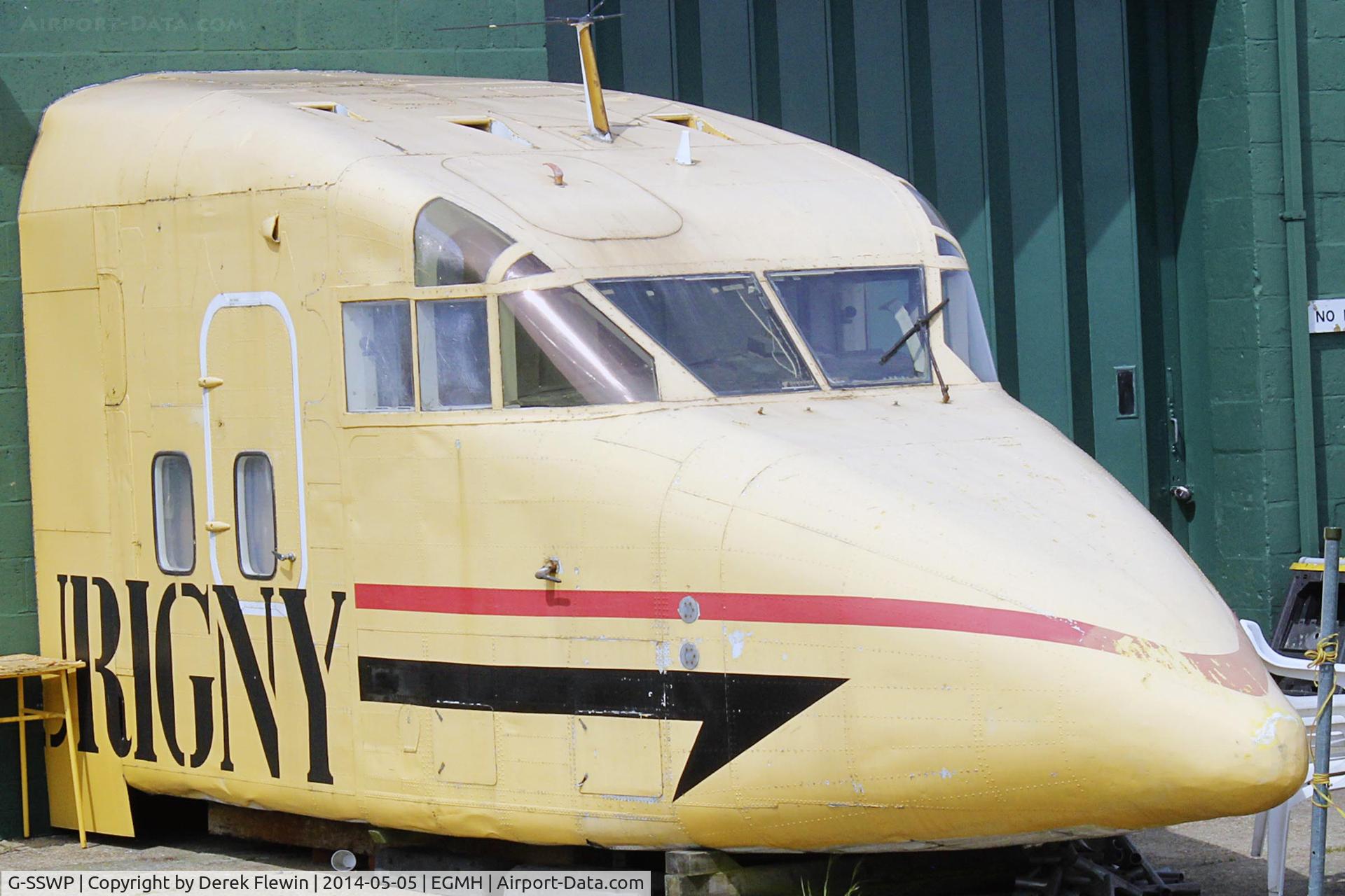 G-SSWP, 1979 Short 330-200 C/N SH.3030, Seen at the RAF Manston History Museum.