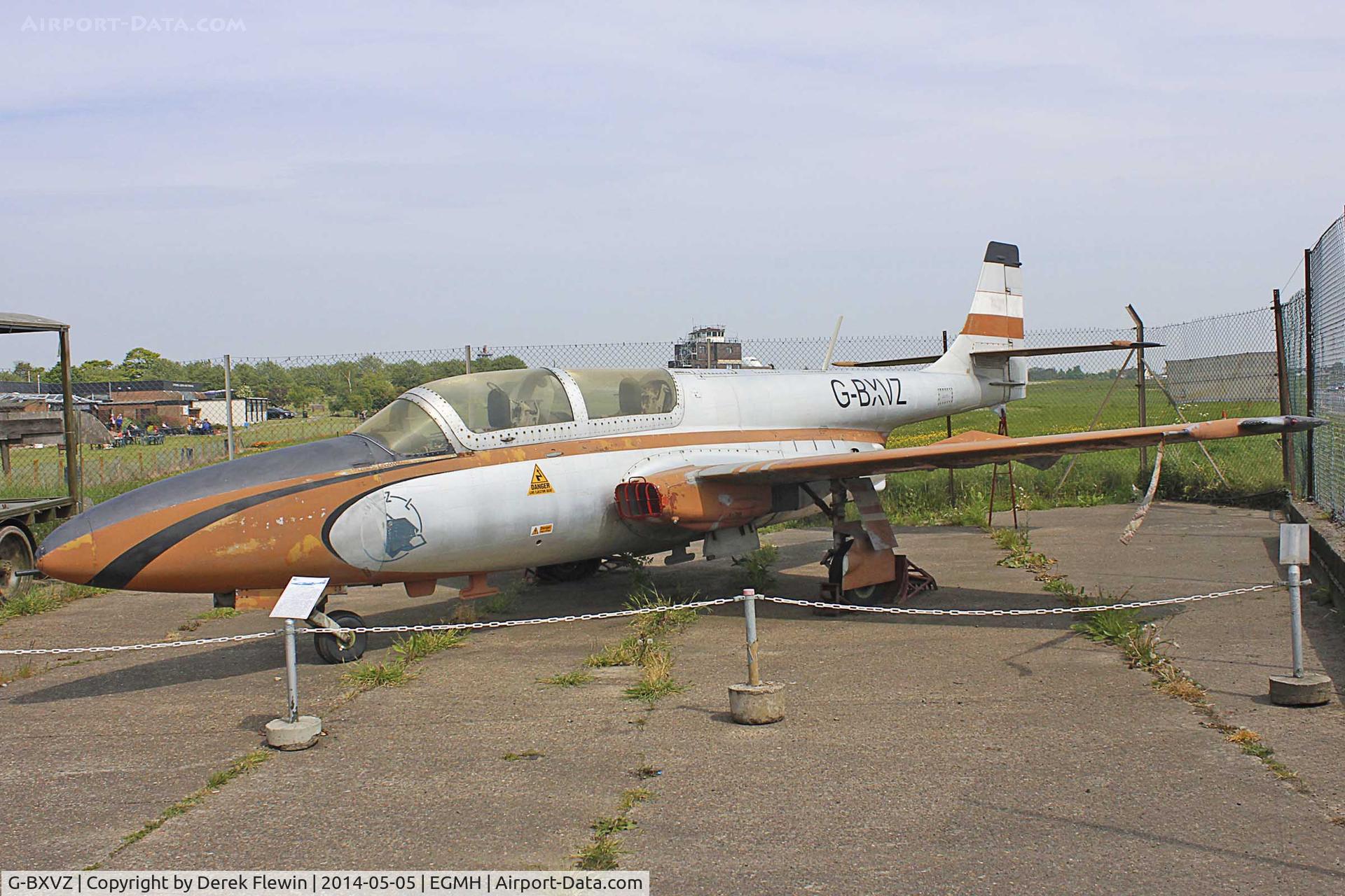 G-BXVZ, 1977 PZL-Mielec TS-11 Iskra C/N 3H-1625, Seen at the RAF Manston History Museum.