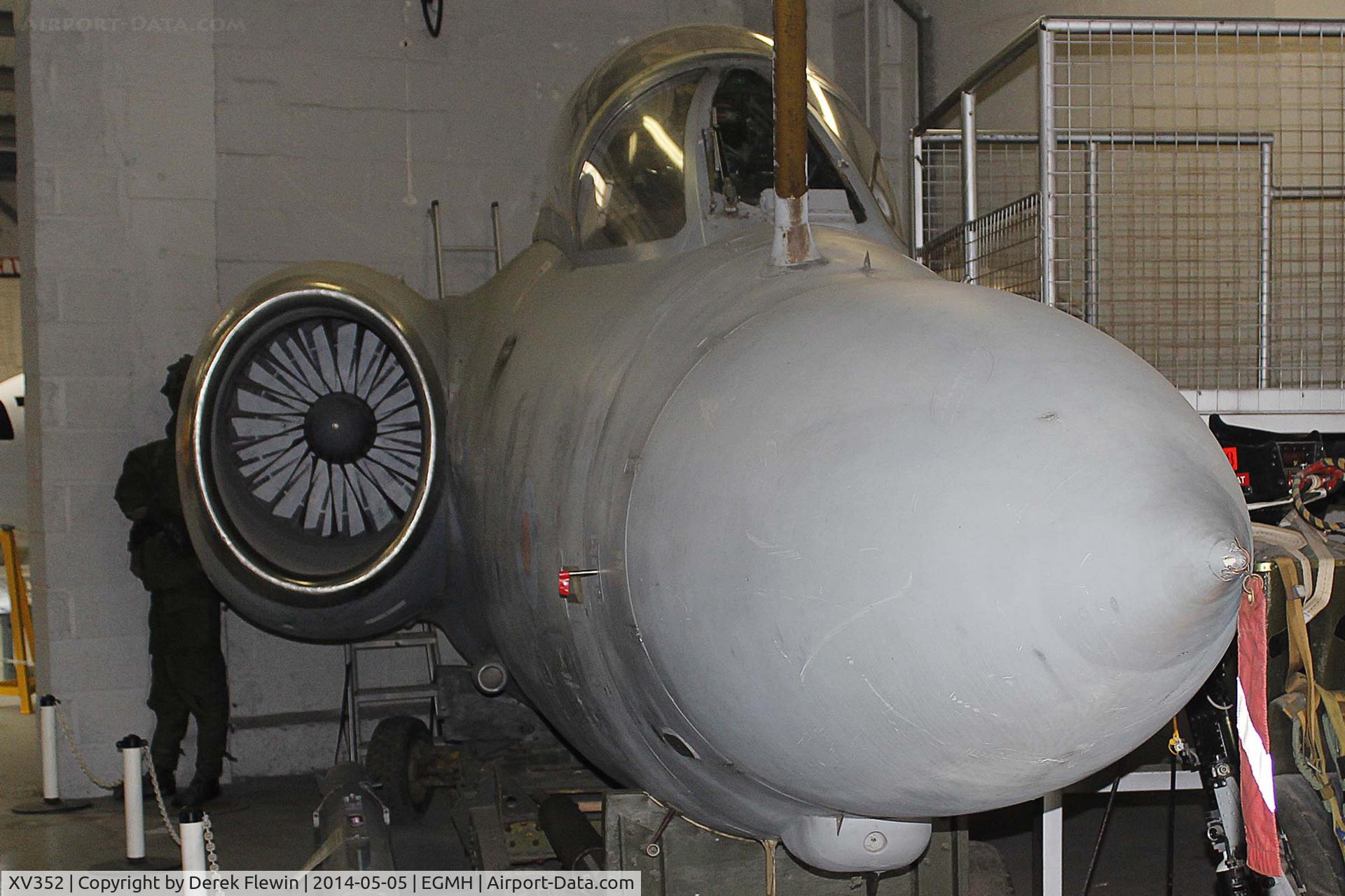 XV352, 1967 Hawker Siddeley Buccaneer S.2B C/N B3-02-67, Seen at the RAF Manston History Museum.