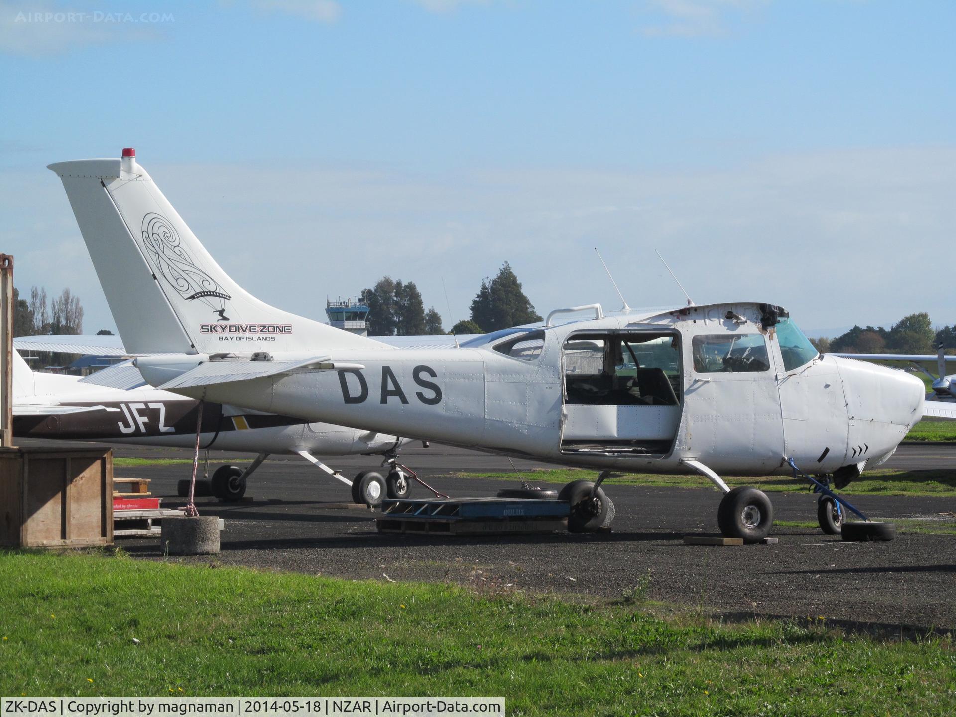 ZK-DAS, 1966 Cessna TU206A Turbo Super Skywagon C/N U206-0554, No skydiving anymore from this carrier.