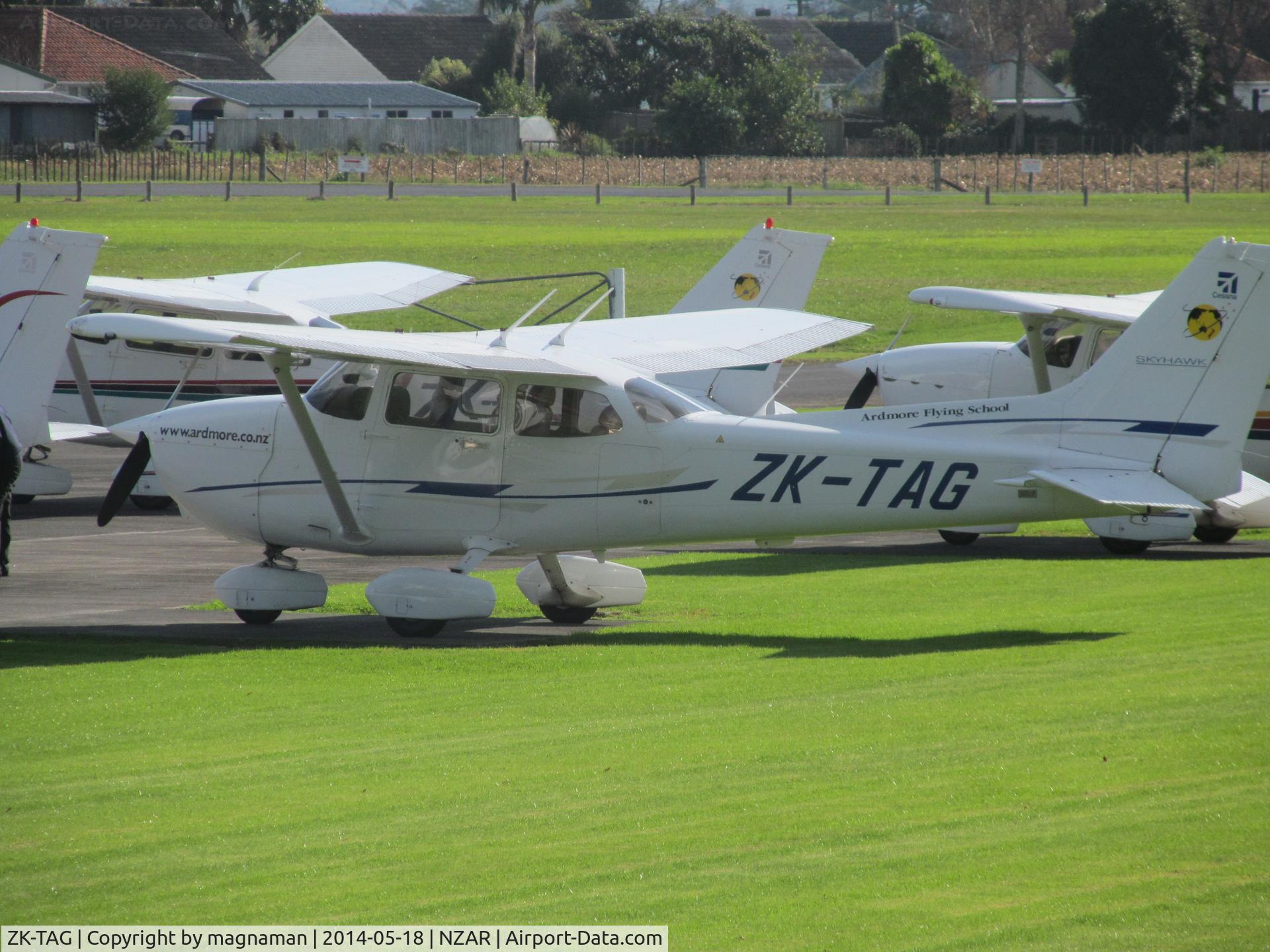 ZK-TAG, Cessna 172R C/N 172-81545, One of many aero club cessnas at Ardmore