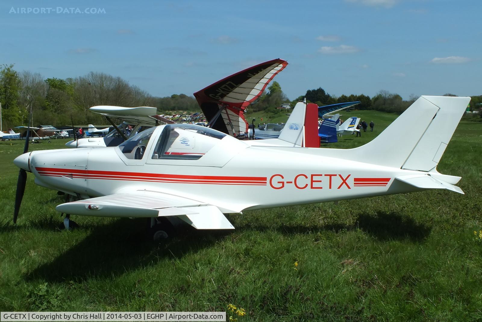G-CETX, 2007 Alpi Aviation Pioneer 300 C/N PFA 330-14573, at the 2014 Microlight Trade Fair, Popham