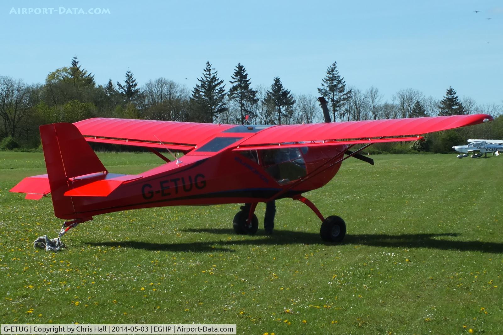 G-ETUG, 2012 Aeropro Eurofox 912(S) C/N LAA 376-15147, at the 2014 Microlight Trade Fair, Popham