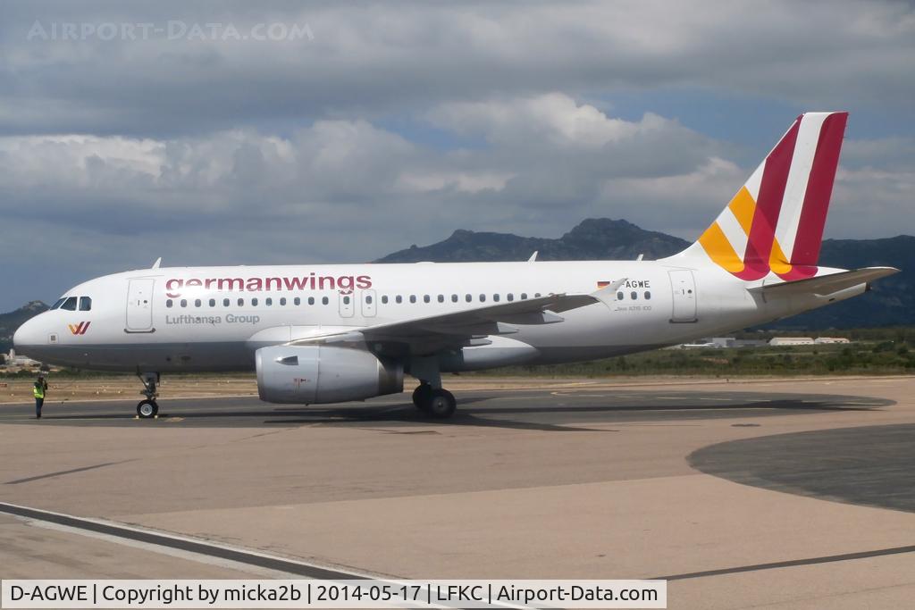 D-AGWE, 2007 Airbus A319-132 C/N 3128, Parked