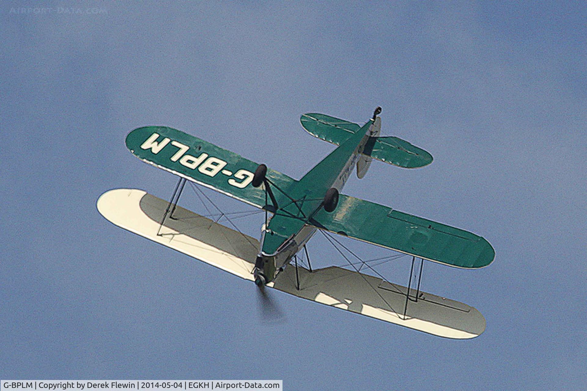 G-BPLM, 1948 Stampe-Vertongen SV-4C C/N 1004, Seen doing aeros at EGKH.