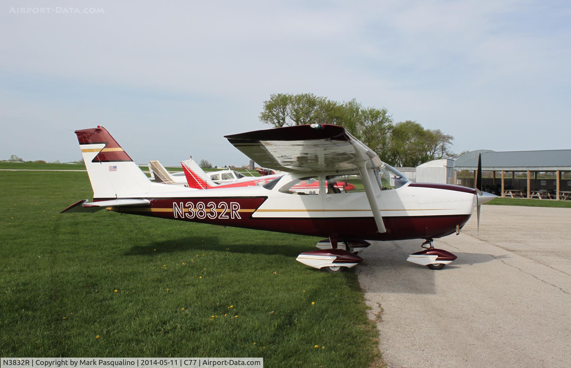 N3832R, 1966 Cessna 172H C/N 17255332, Cessna 172H